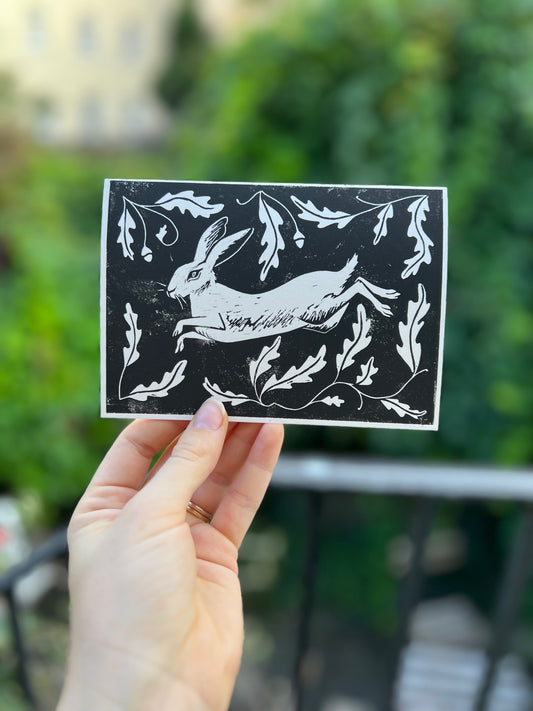 Hare Card Black